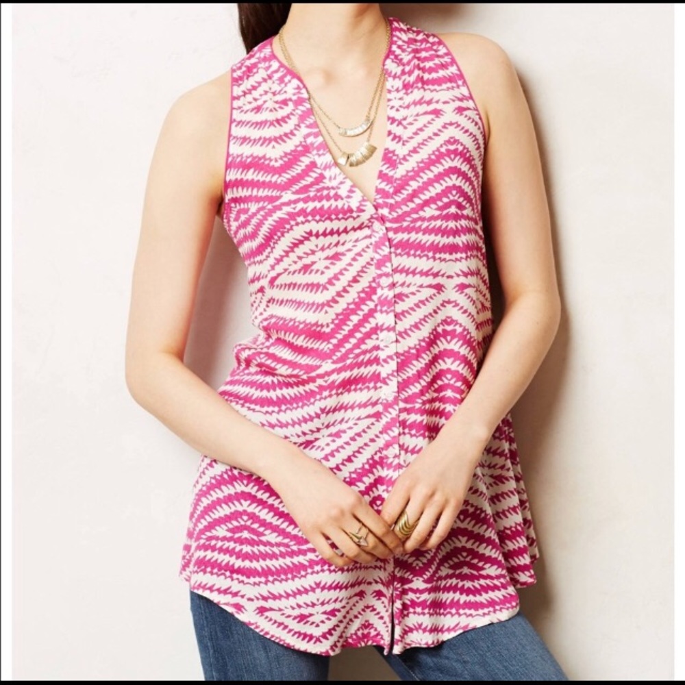 🌸 Maeve for Anthropologie Flowing Top 🌸